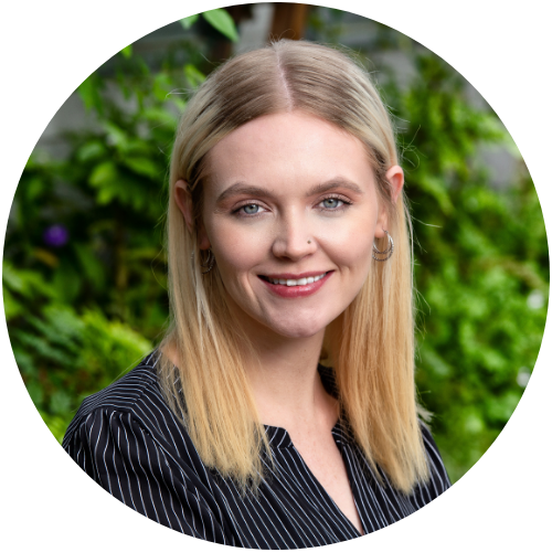 Headshot of Internal Care Coordinator, Rebekah Himmer