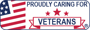 VA ccn proudly caring for veterans badge 2023