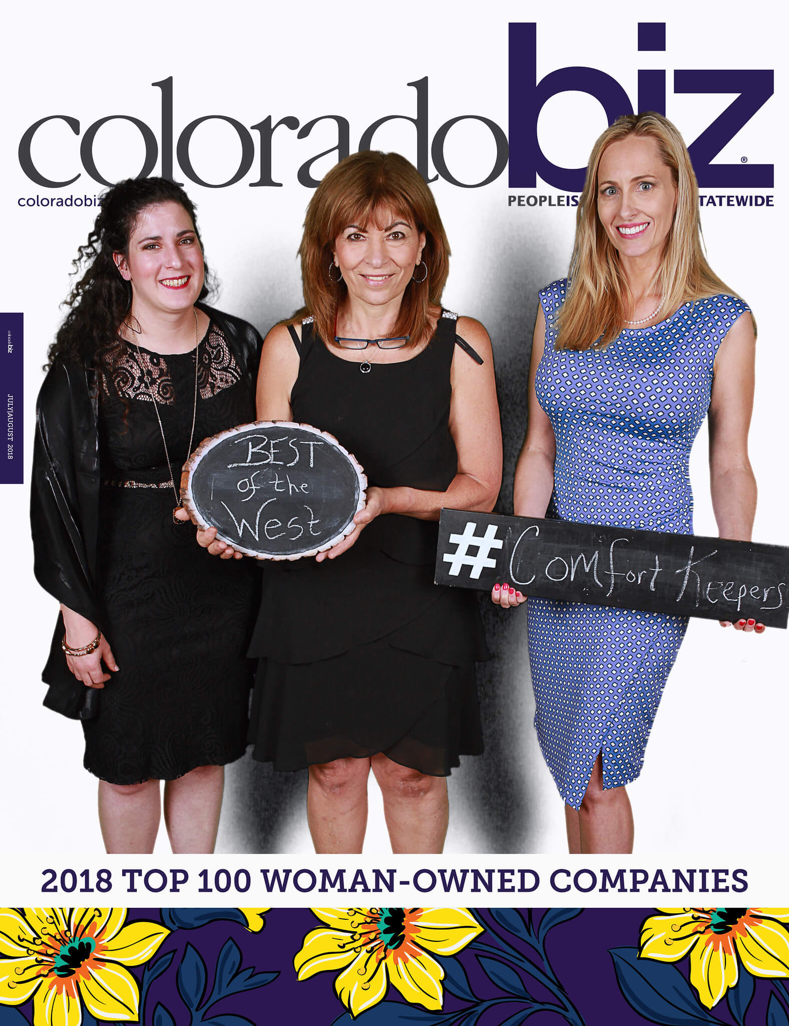 Comfort Keepers Team at Top 100 Women Owned Companies Event