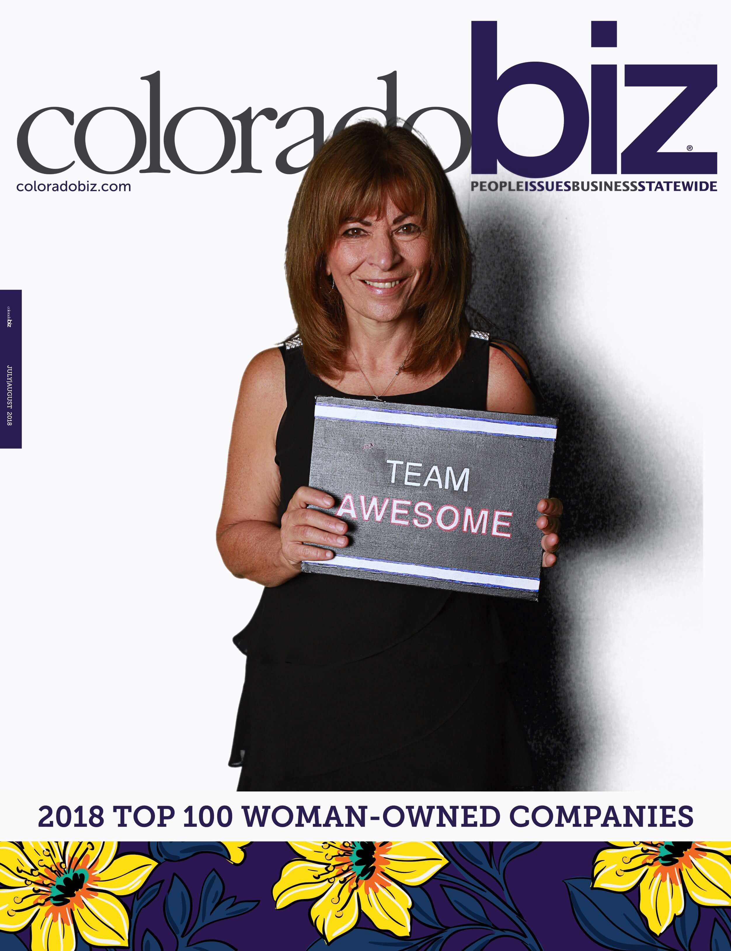 Comfort Keepers Team at Top 100 Women Owned Companies Event