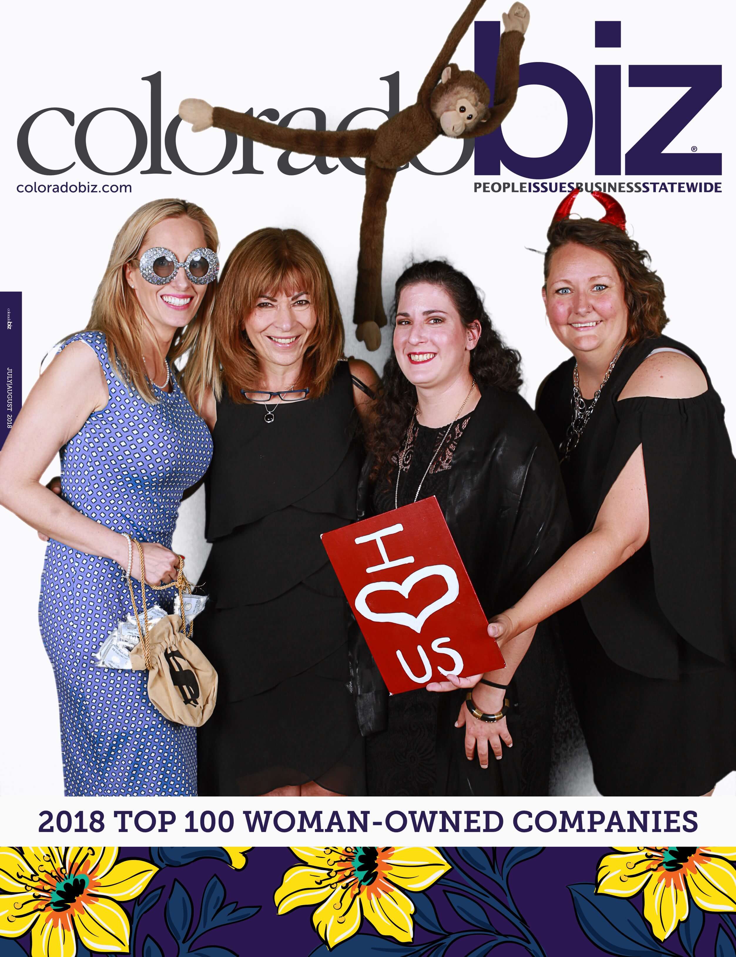 Comfort Keepers Team at Top 100 Women Owned Companies Event