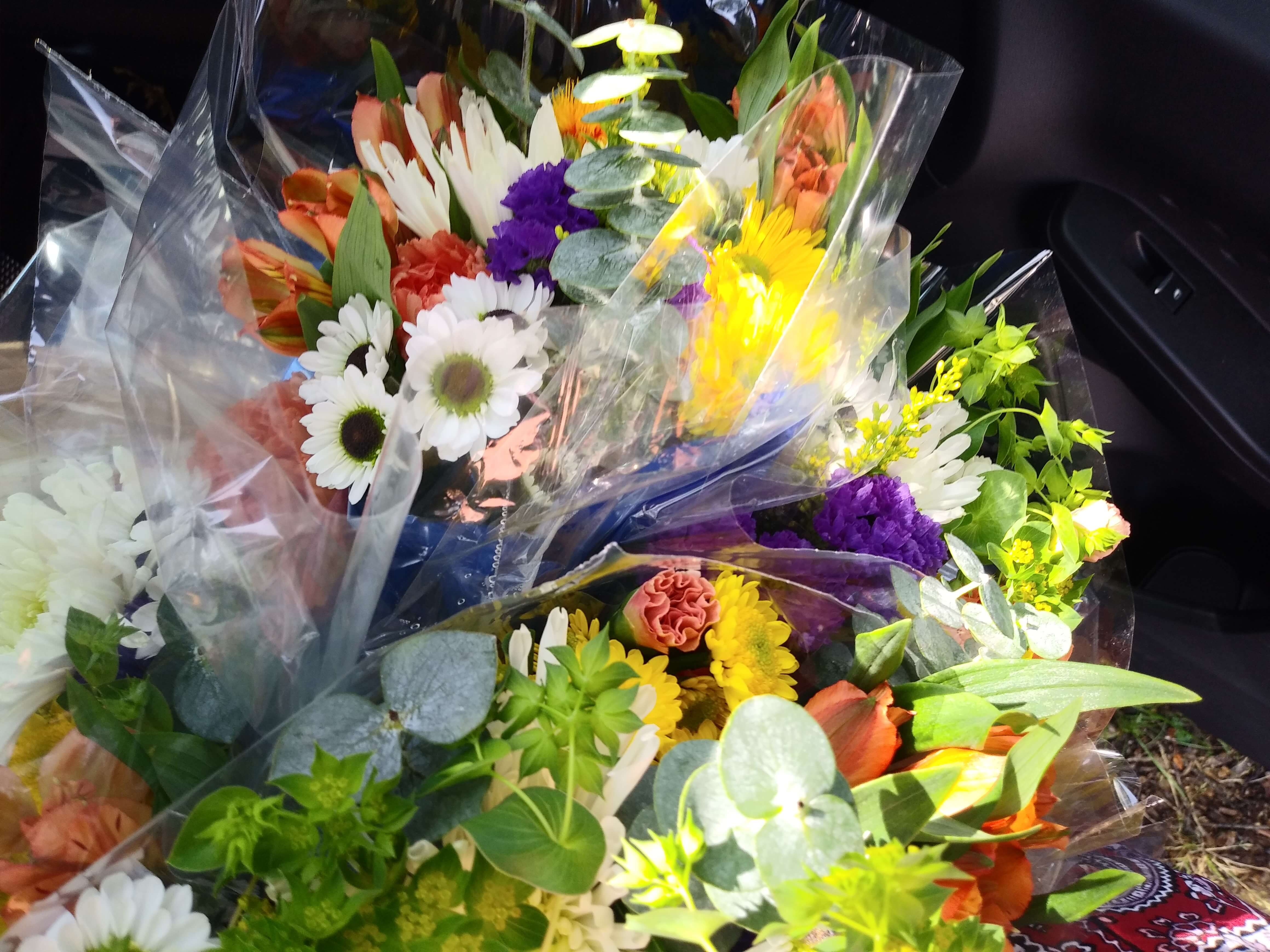 Close up photo of bouquet of flowers