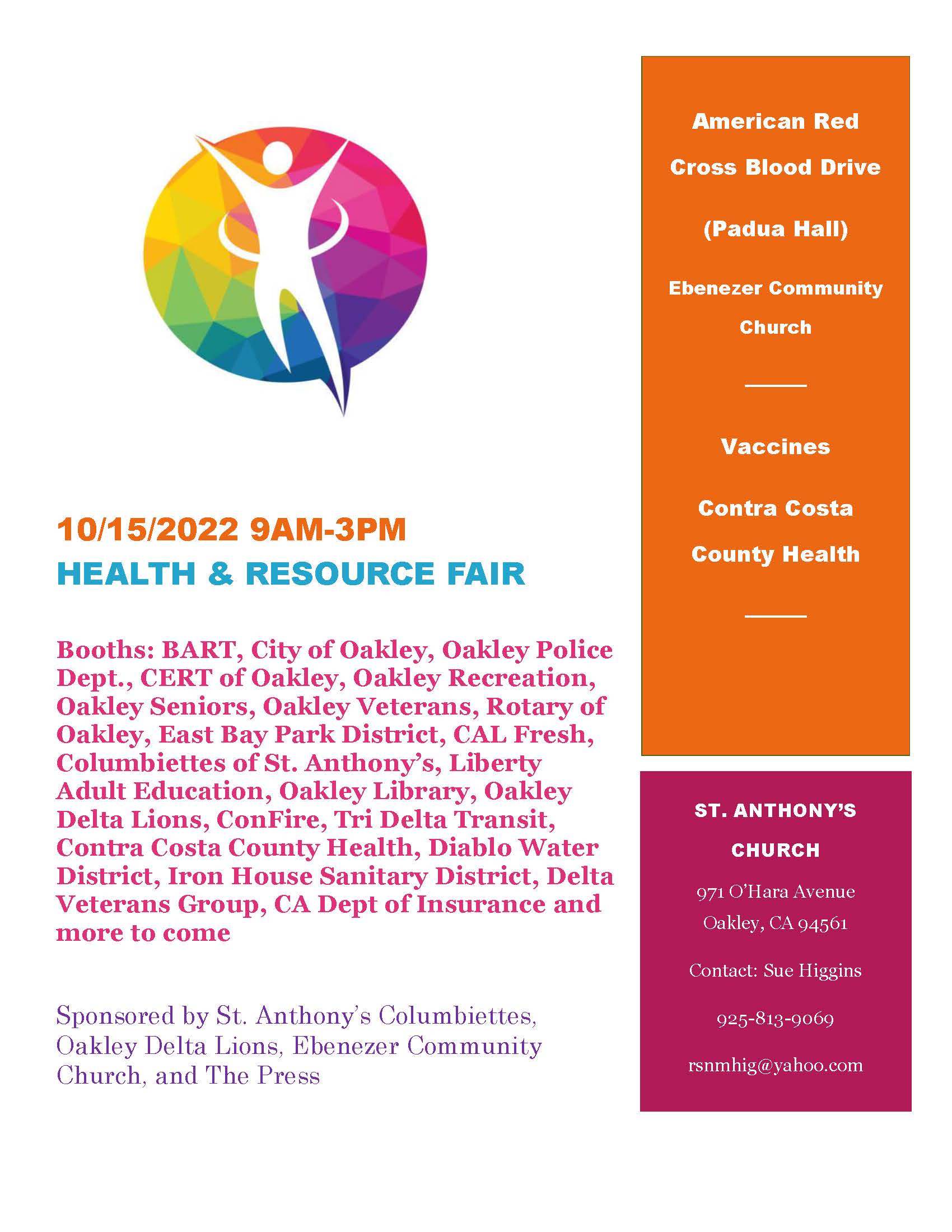 Comfort Keepers joins Oakley CA Health & Resource Fair