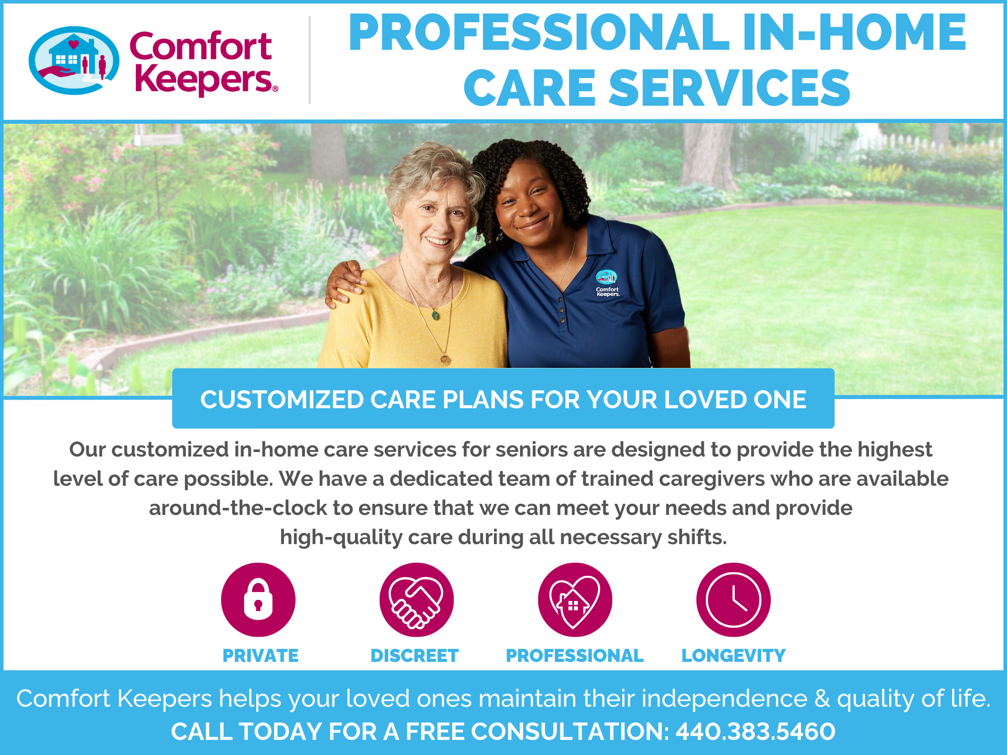 In-Home Senior Care in Painesville, OH | Comfort Keepers
