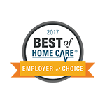 Home Care Pulse 2017 Employer of Choice Award Badge