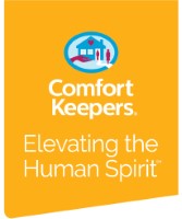 Comfort keepers home care montclair nj orange logo