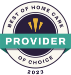 Best of Home Care Provider of Choice 2023 Badge