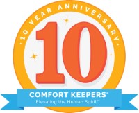 Comfort keepers home care 10 year anniversary in northern in new jersey