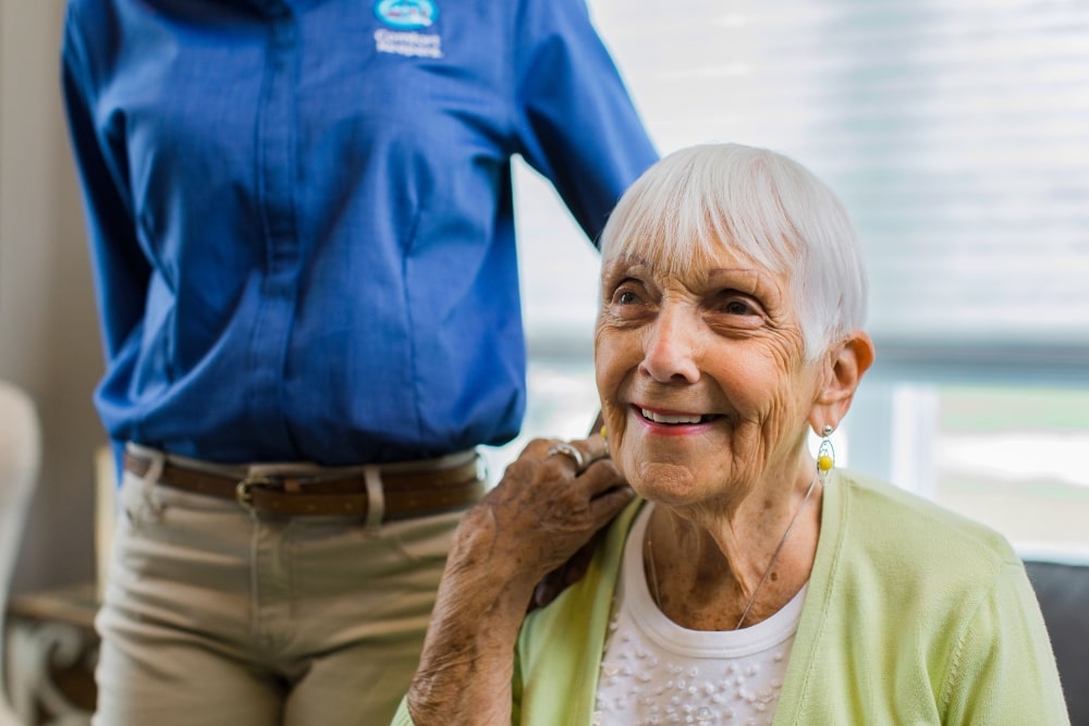 Caregiver and client