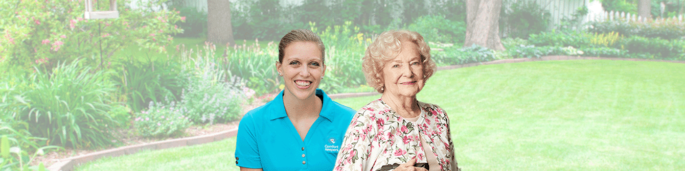 senior in home care