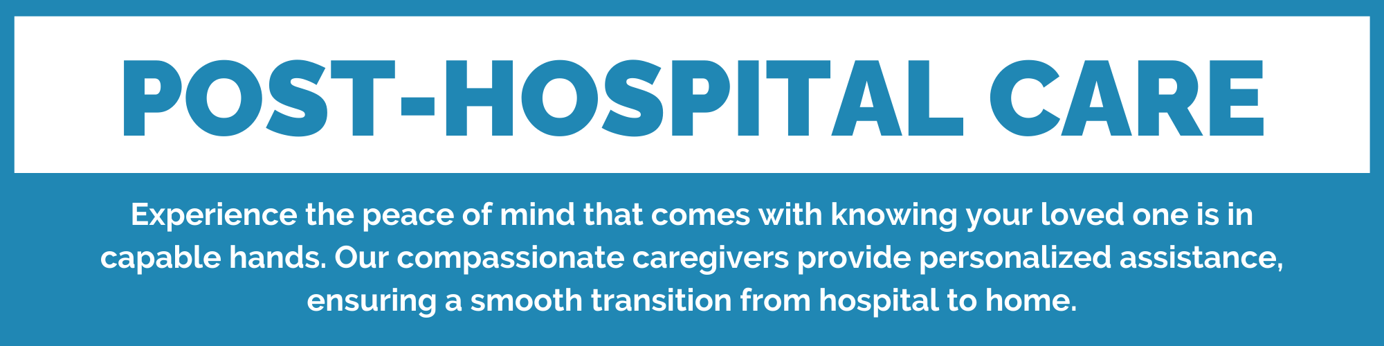 post operative care