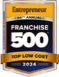 Entrepreneur Magazine Franchise 500: Ranked #1 in Category