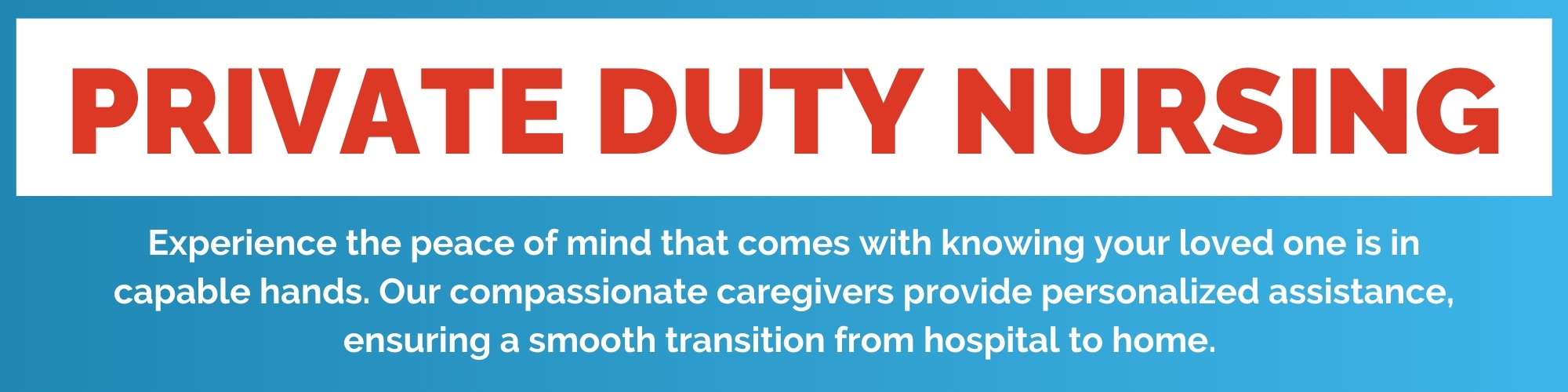 private duty nurse