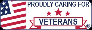 Proudly Caring for Veterans Web Badge 300x100
