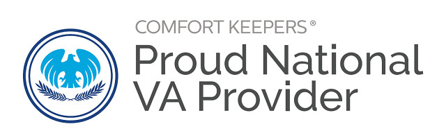 Proud National VA Provider Badge for Comfort Keepers of Durango