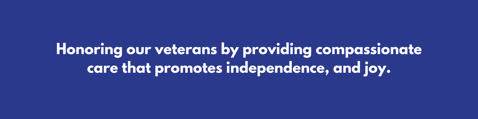 Veterans Care Quote