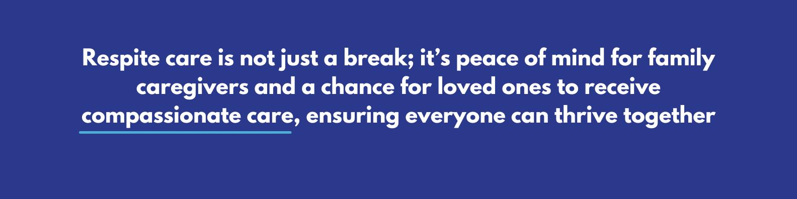 Comfort Keepers Respite Care Quote