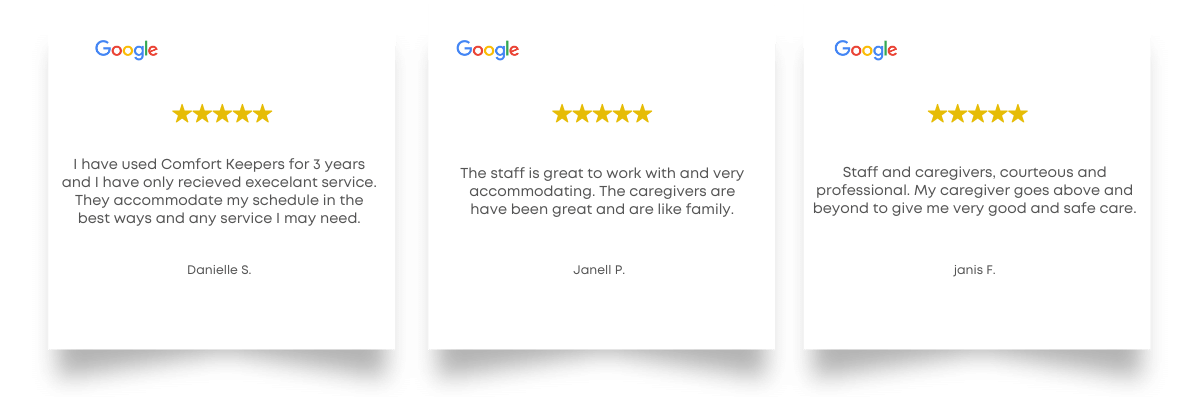 Comfort Keepers In-Home Care in Logansport Testimonials