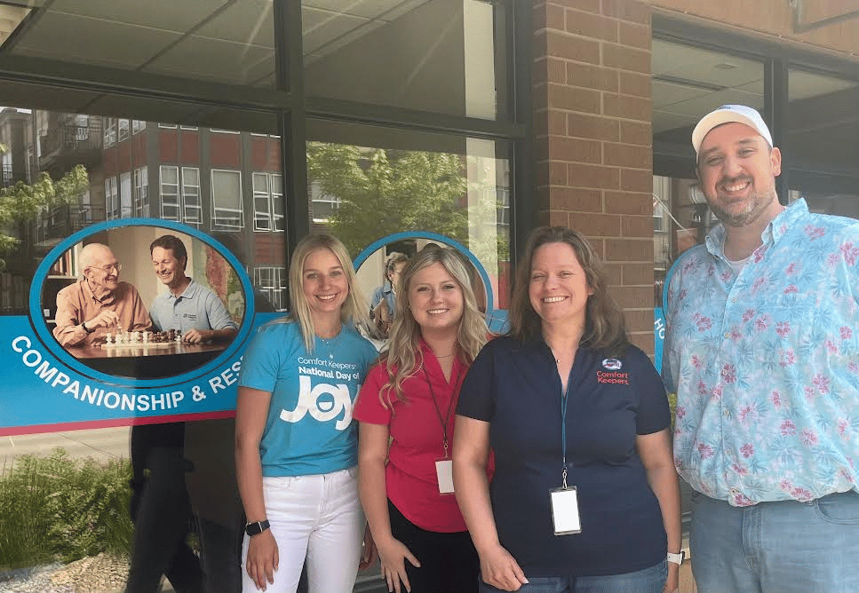 Comfort Keepers Osseo Team Outside