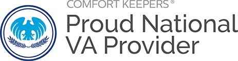 National VA provider for Comfort Keepers badge