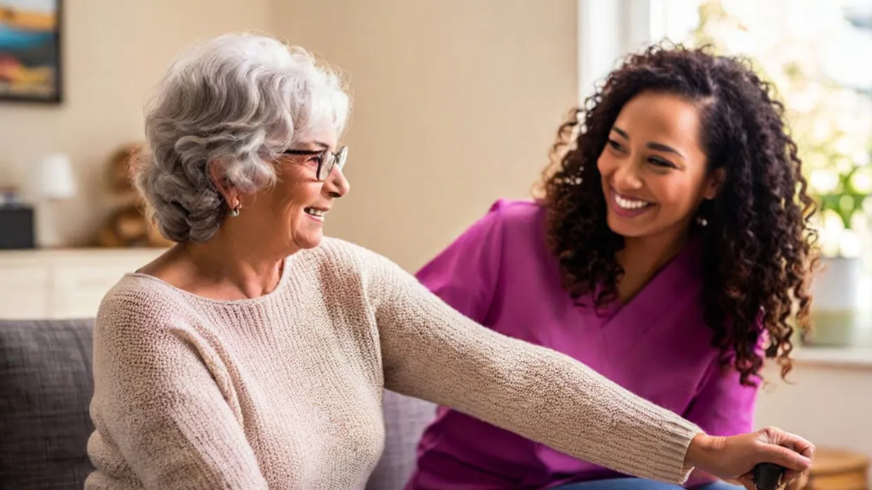 Family caregiver relieved as professional provides 24-hour home care in Longview, TX