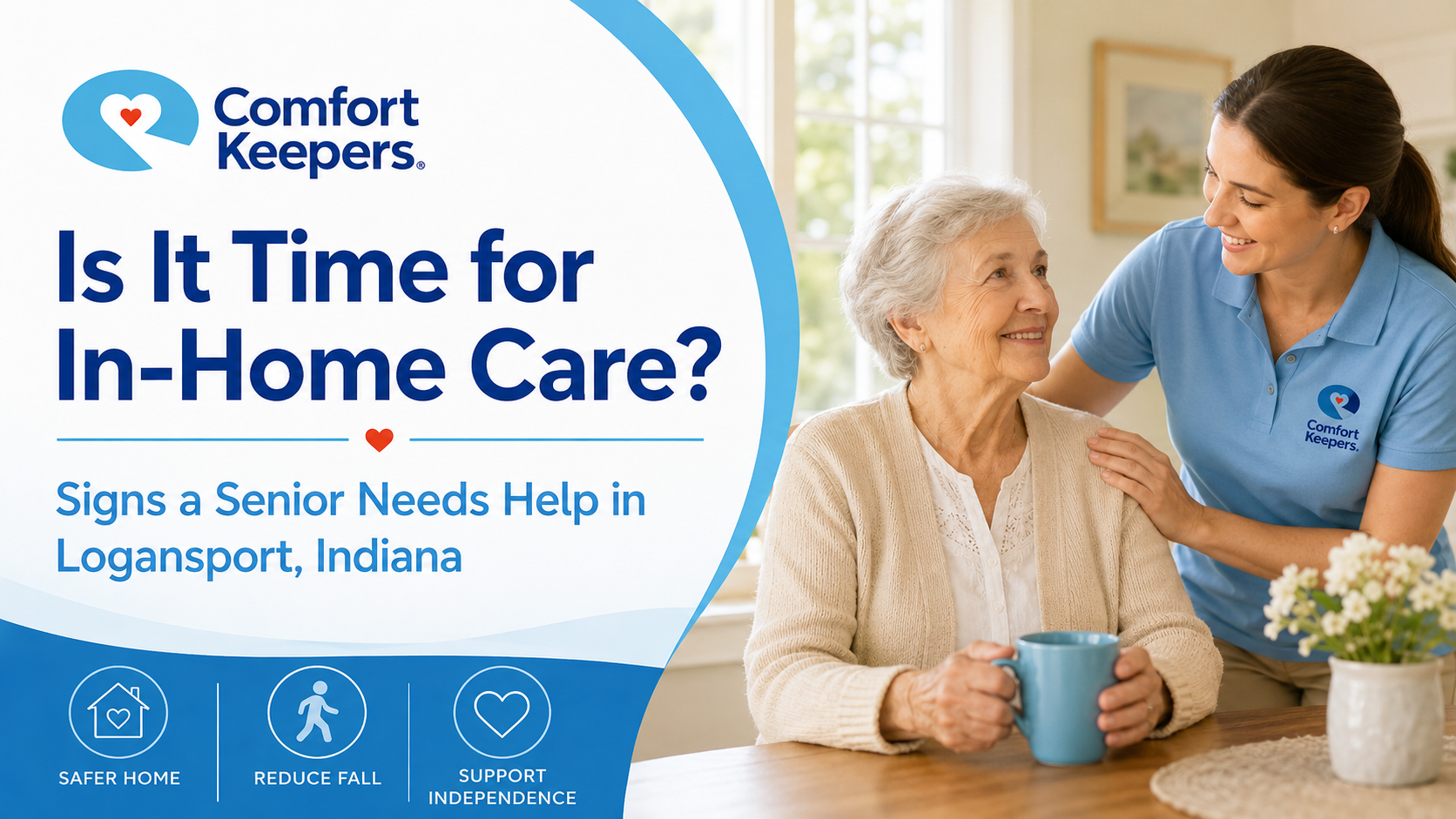 Is It Time for In-Home Care? Signs a Senior Needs Help in Logansport, Indiana