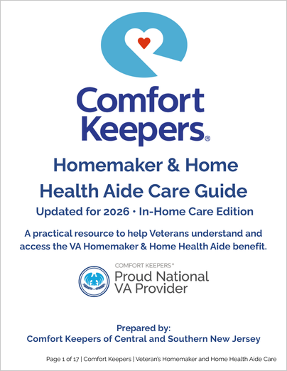 Cover of the Comfort Keepers 2026 Homemaker and Home Health Aide Guide