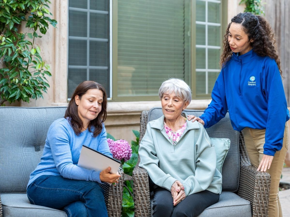 El Dorado Hills Town Center near a Comfort Keepers client's home
