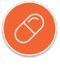 Caregiver providing a medication reminder to a senior at home
