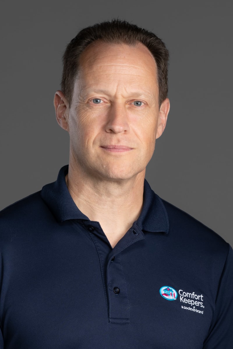 David Gibson, co-owner of Comfort Keepers of Rockville