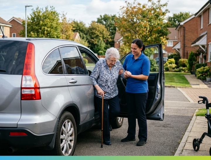 Comfort Keepers caregiver providing in-home senior care in Bixby, OK