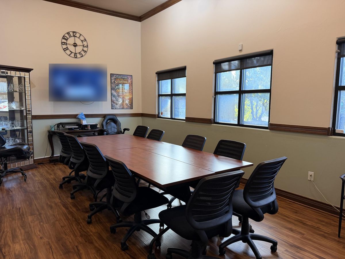 Conference room at the Comfort Keepers home care office in Grand Junction, Colorado