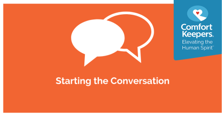 Starting the conversation graphic
