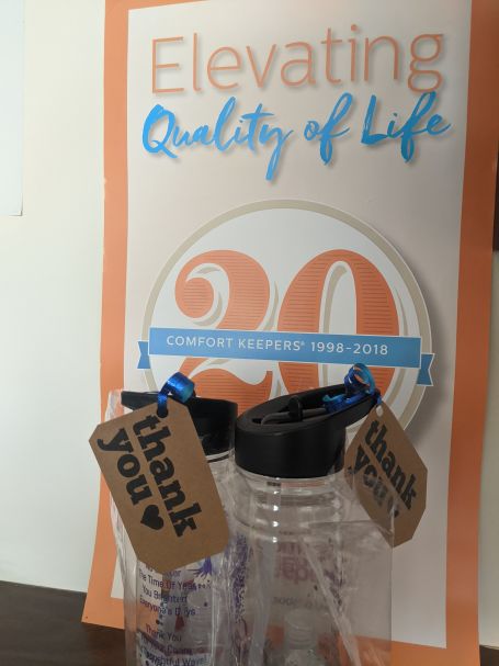 Comfort Keepers National Day of Joy 2021 Senior celebration