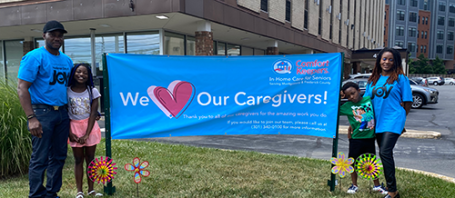 Future Caregivers celebrating National Day of Joy