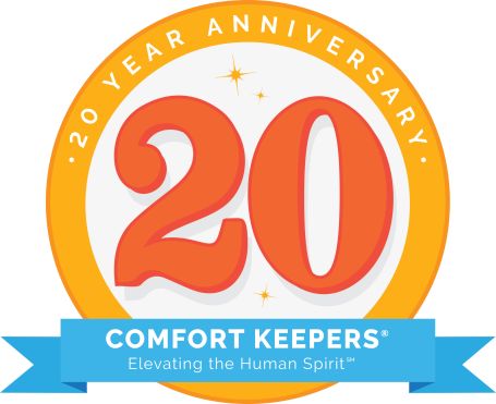 Comfort Keepers 20th anniversary logo