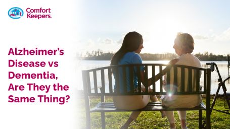 two people on a bench talking