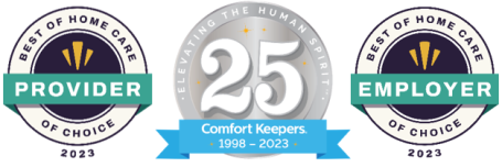 Comfort Keepers In-Home Care Pittsburgh & Allegheny County: North | West Awarded Provider of Choice and Employer of Choice by Homecare Pulse