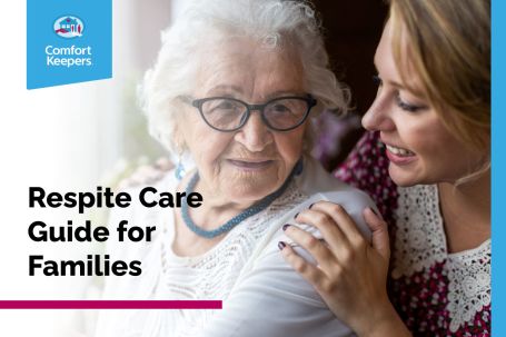 Older female with a younger female behind her