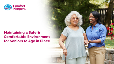 Maintaining a comfortable and safe living environment for seniors who want to age in place.