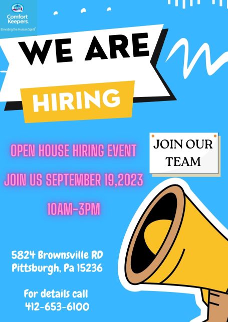 open house hiring event