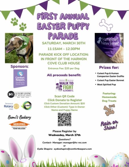 First Annual Easter Puppy Parade