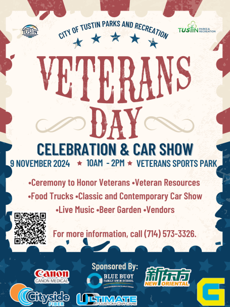 Tustin Veteran's Day Car Show