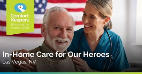 How Comfort Keepers Help Veterans Age Comfortably at Home