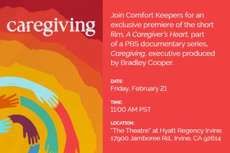 PBS Documentary exclusive premiere orange county caregiver