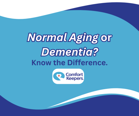 normal aging vs dementia