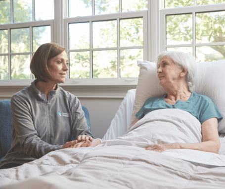 caregiver and client