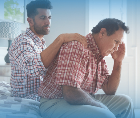 caregiver and client