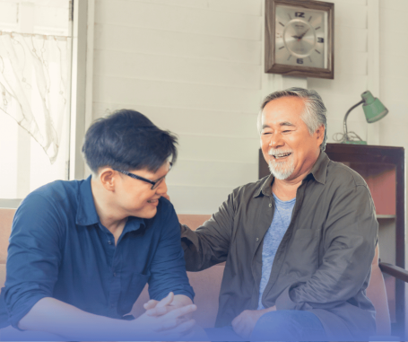 caregiver and client