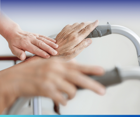 caregiver and client